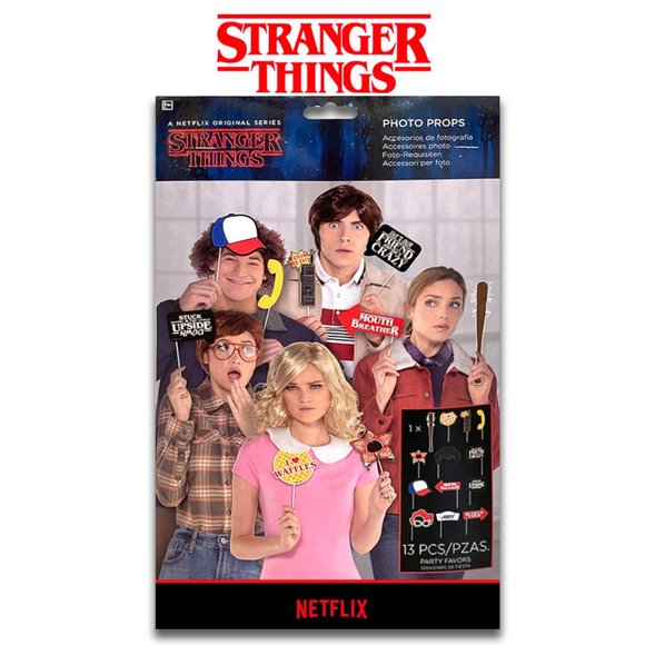 Stranger Things Photo Props, Netflix Party Decorations Photo Booth, Decor - Picture 1 of 5